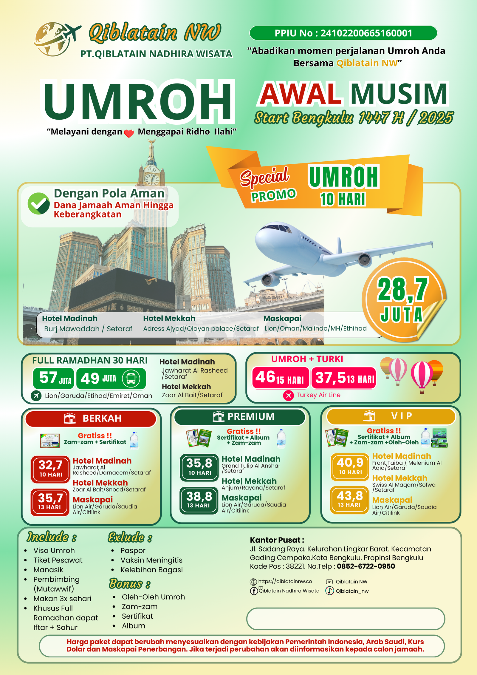 FULL RAMADHAN (30 HARI) BY SHUTTLE BUS